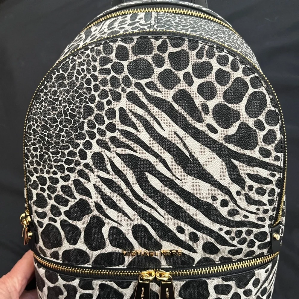 Michael Kors Rhea Backpack Purse - Picture 4 of 4